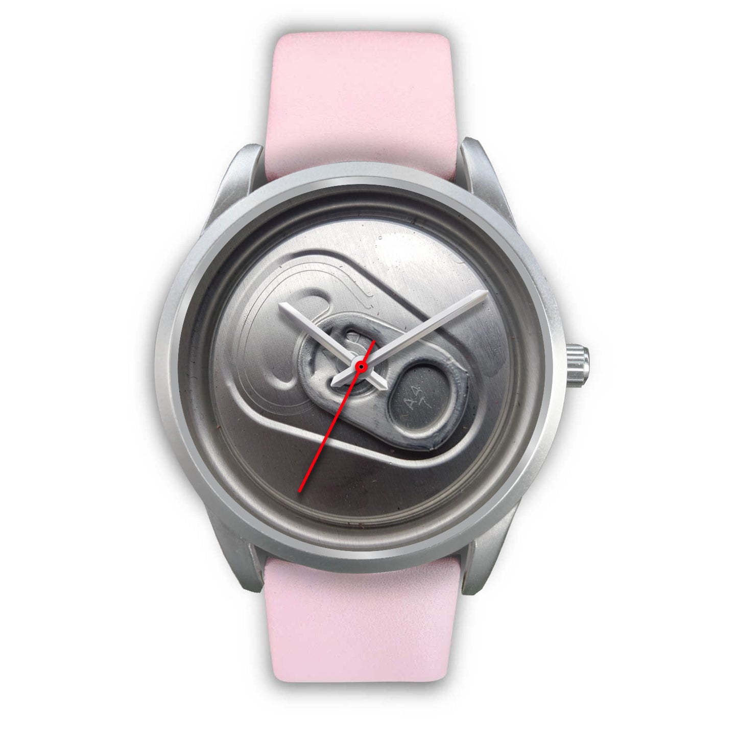 Beer time silver watch