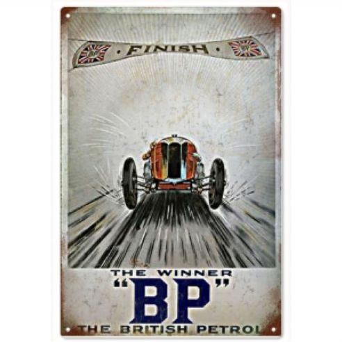 The Winner BP Tin Sign Metal Wall Decor Pub Bar Tavern 20x30CM