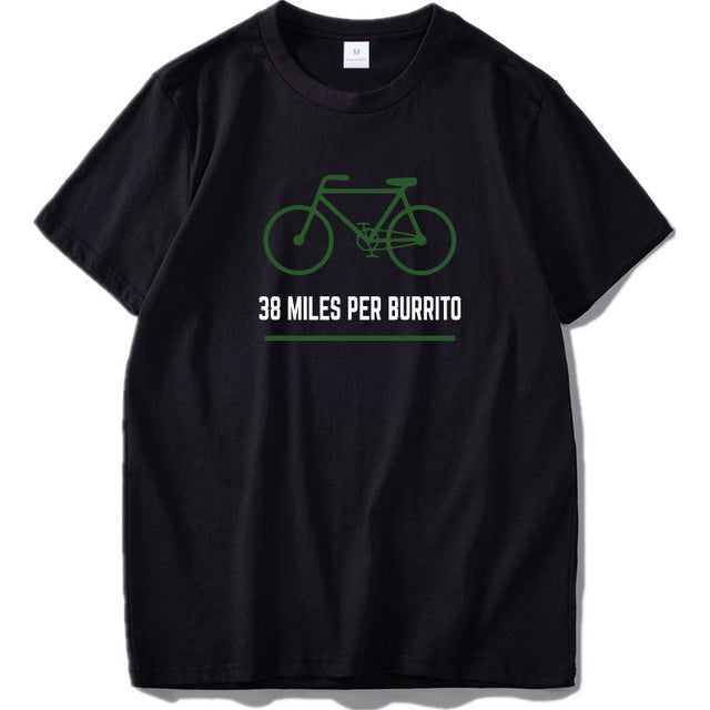 Funny Bicycle T Shirt Graphic Print