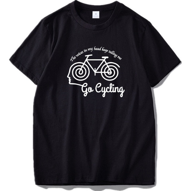 Funny Bicycle T Shirt Graphic Print