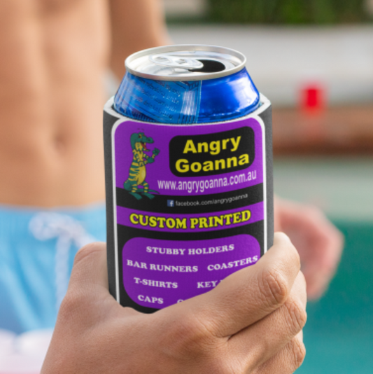 5 custom made to order stubby holders