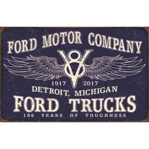Ford Trucks Tin Sign Metal Wall Decor Pub Bar Tavern 20x30CM
