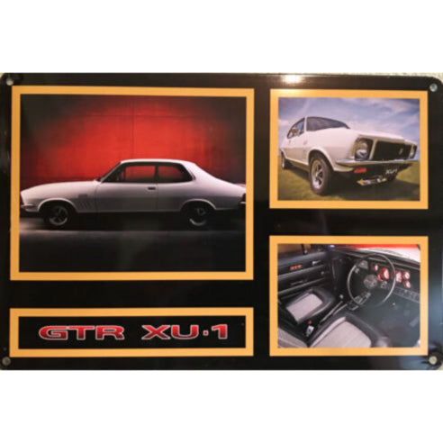 GTR XU-1 Tin Sign Metal Wall Decor Pub Bar Tavern 20x30CM