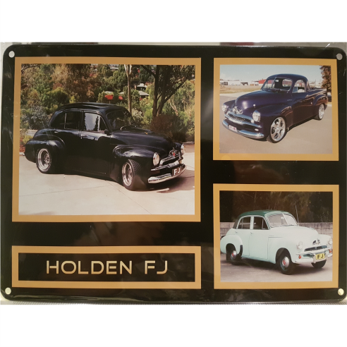 Holden FJ Tin Sign Metal Wall Decor Pub Bar Tavern 20x30CM