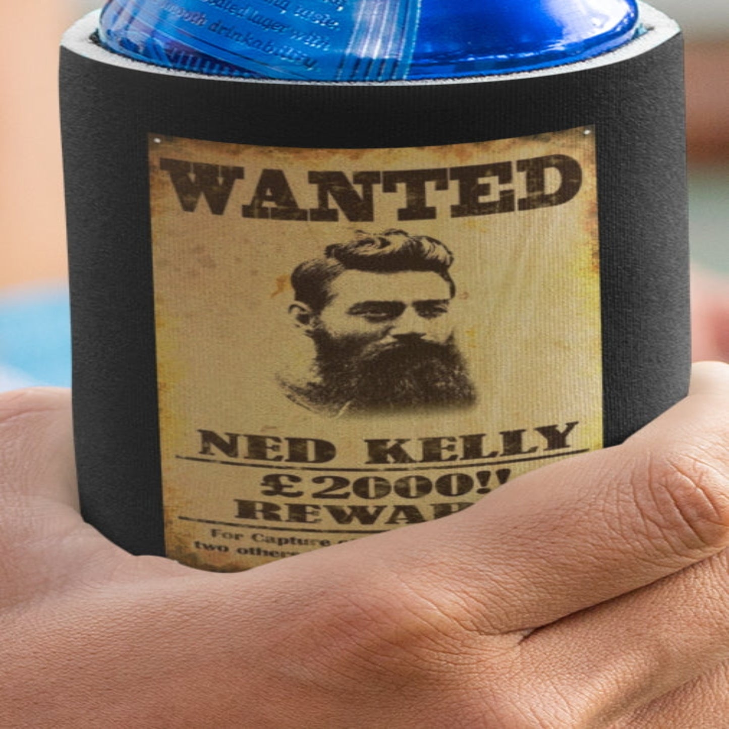 Ned Kelly 5 pack Stubby Coolers