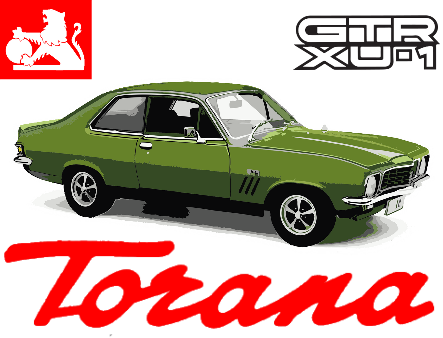 Torana XU1 T-Shirt with FREE stubby holder