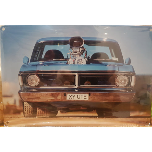 XY Ute Tin Sign Metal Wall Decor Pub Bar Tavern 20x30CM