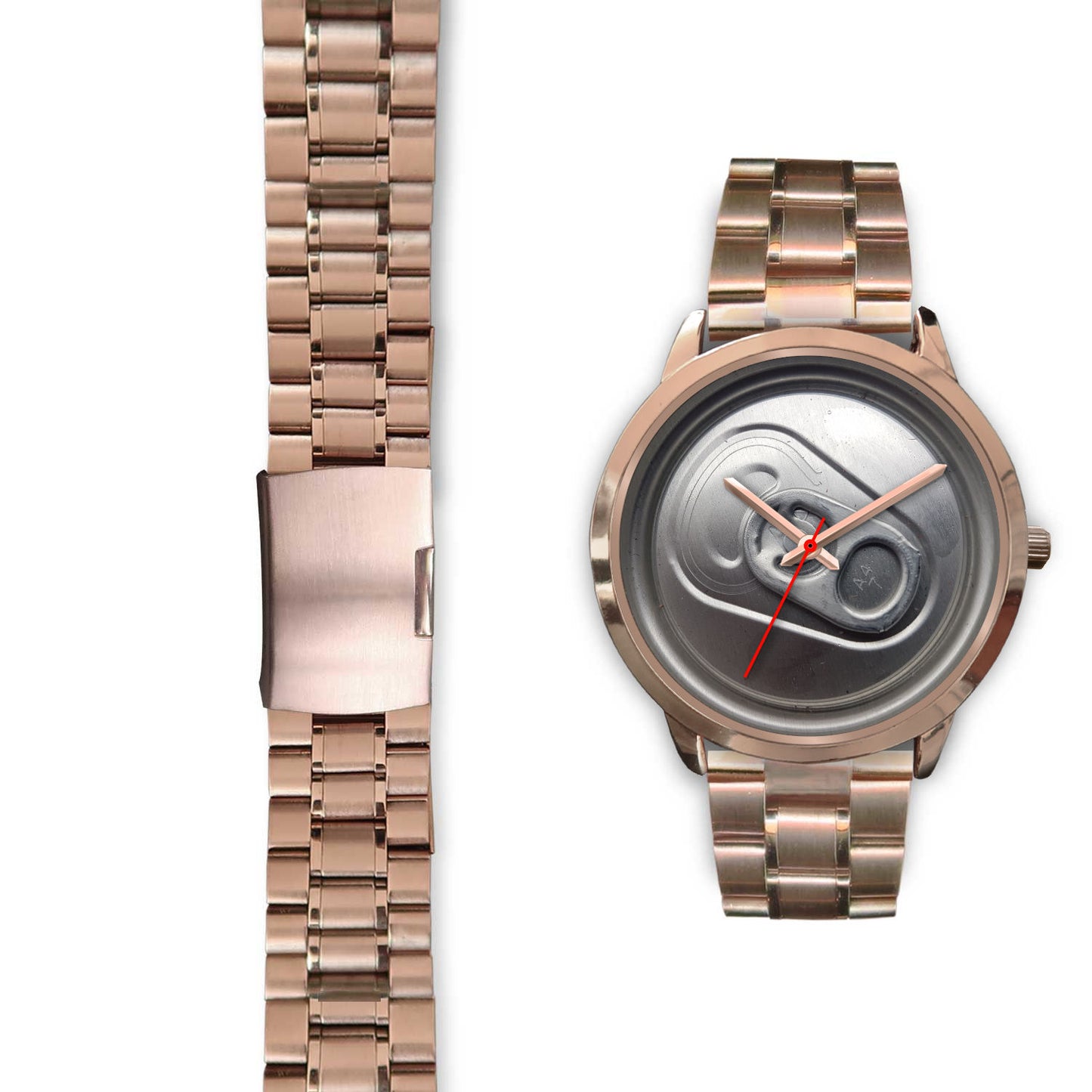 Beer time watch rose gold