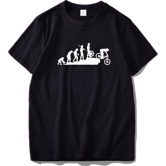Funny Bicycle T Shirt Graphic Print