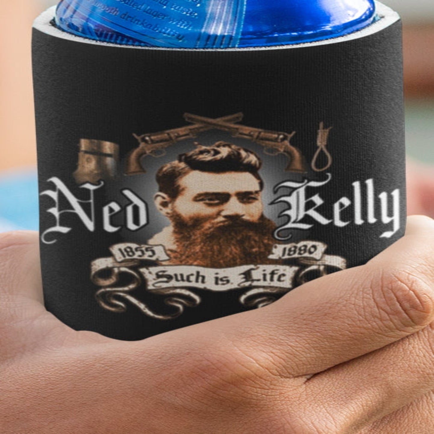 Ned Kelly 5 pack Stubby Coolers