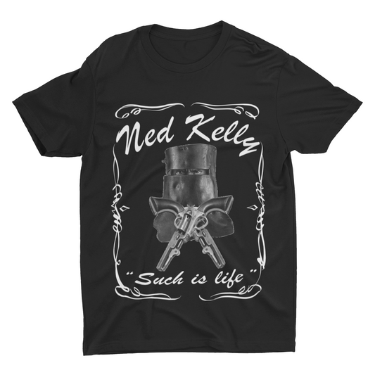Ned Kelly T-Shirt Black