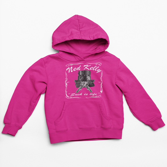 Ned Kelly Hoody Pink