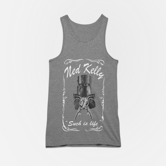 Ned Kelly Singlet Grey